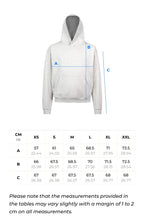 Cold Blue Oversized Hoodie