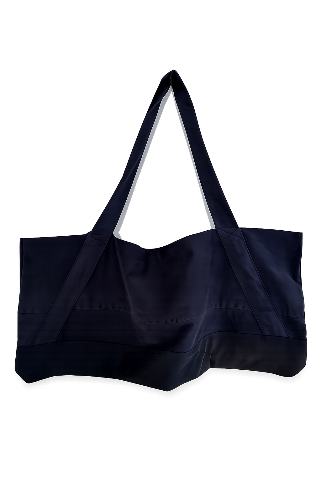 Navy tote bag