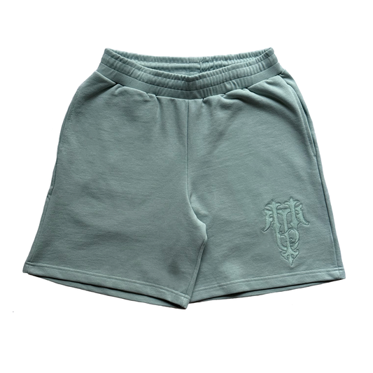 Cold Blue Relaxed Shorts